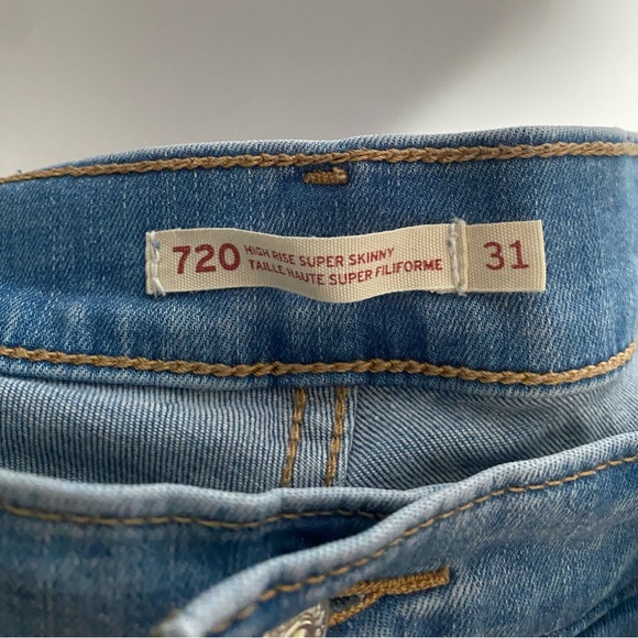 LEVIS HIGH RISE SKINNY JEANS - Picture 3 of 4